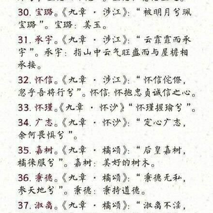 取名字在诗经和哪些书上找呢_取名看诗经_梅花易数原文全文