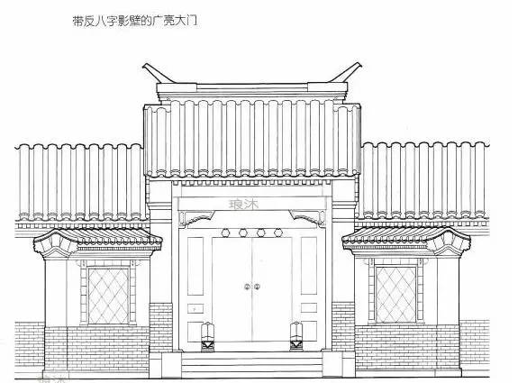 风水四合院图片大全_风水四合院布局图_风水最好的四合院格局图