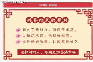 八字合婚免费测试姻缘与婚姻(图解)